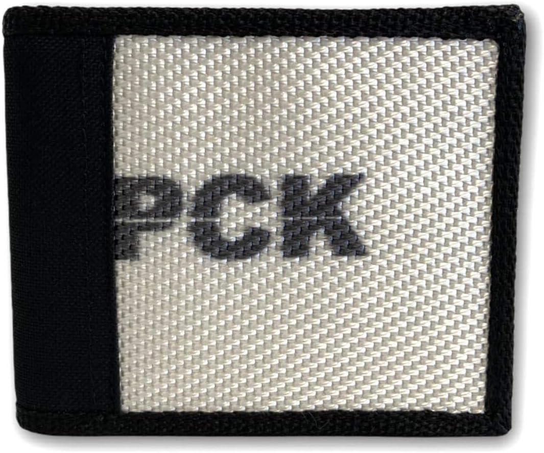 Roter Hahn 112 Feuerwehr Schlauch Geldbörse/Weiss/Portemonnaie Geldtasche Portjuchhe Brieftasche Gel