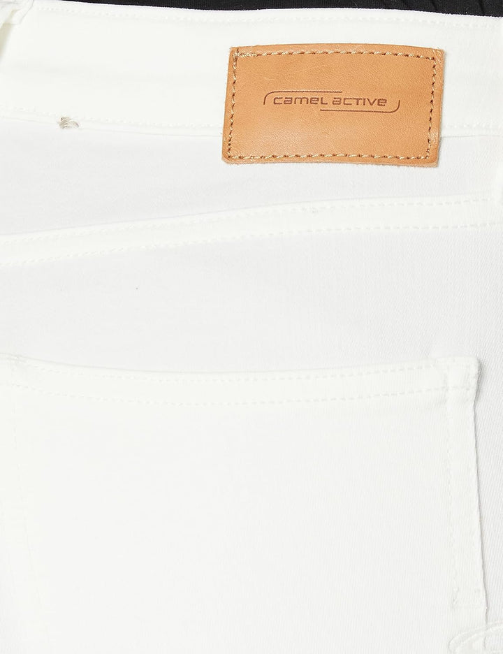 Camel Active Womenswear Damen 3885255476 Hose 28W / 30L Off White, 28W / 30L Off White