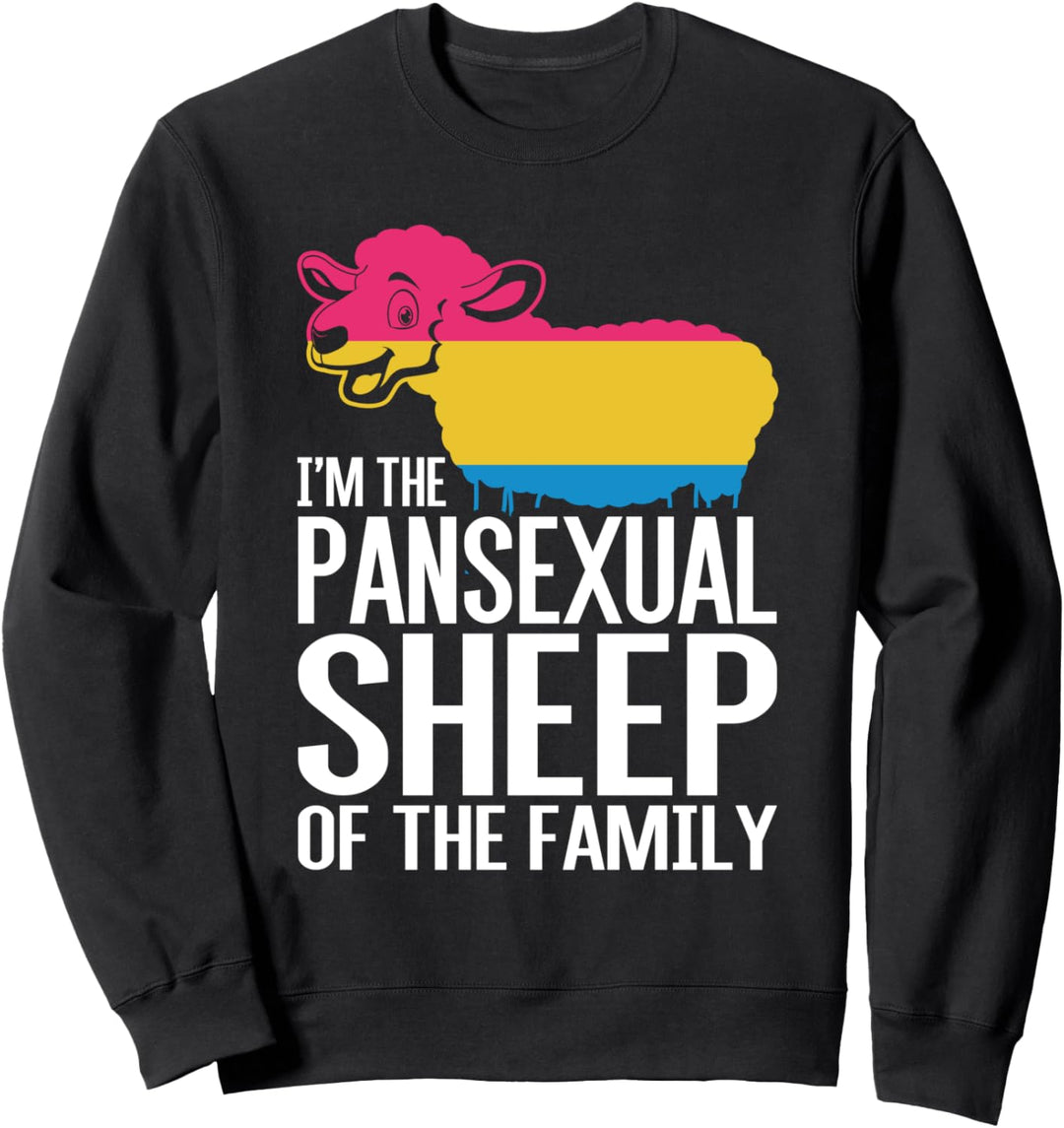 LGBTQ Transgender Schaf Queer Geschenk Lustiges Pansexuell Sweatshirt