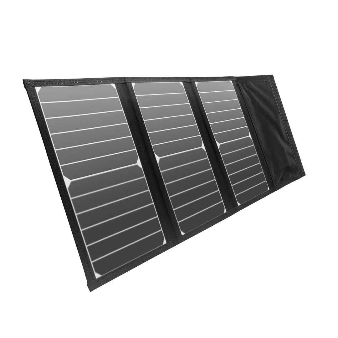 Litionite Arun 21W Faltbares und tragbares Solarpanel mit 2 USB-Anschlüssen - Ladegerät für Smartpho