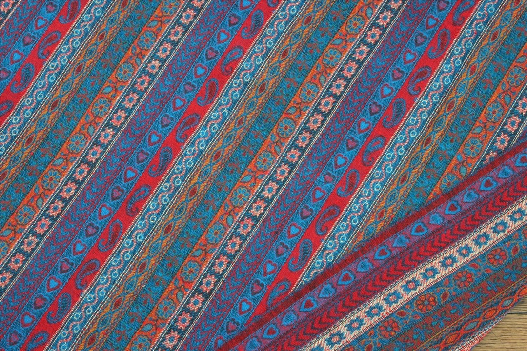 LOUDelephant Handgewebter Meditations-Schal-Decke, 514, 200cm x 95cm