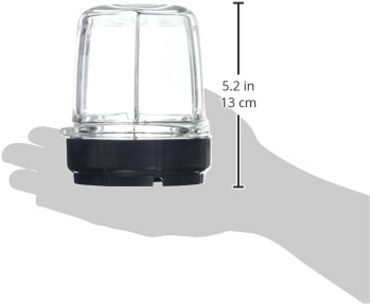 Magimix 17654 Fräseraufsatz, Glas, schwarz/transparent