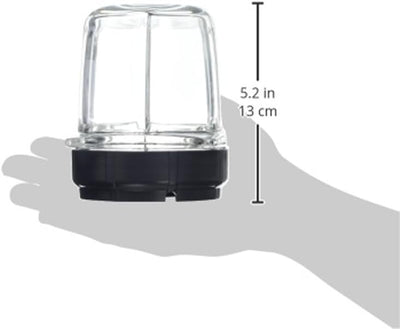 Magimix 17654 Fräseraufsatz, Glas, schwarz/transparent