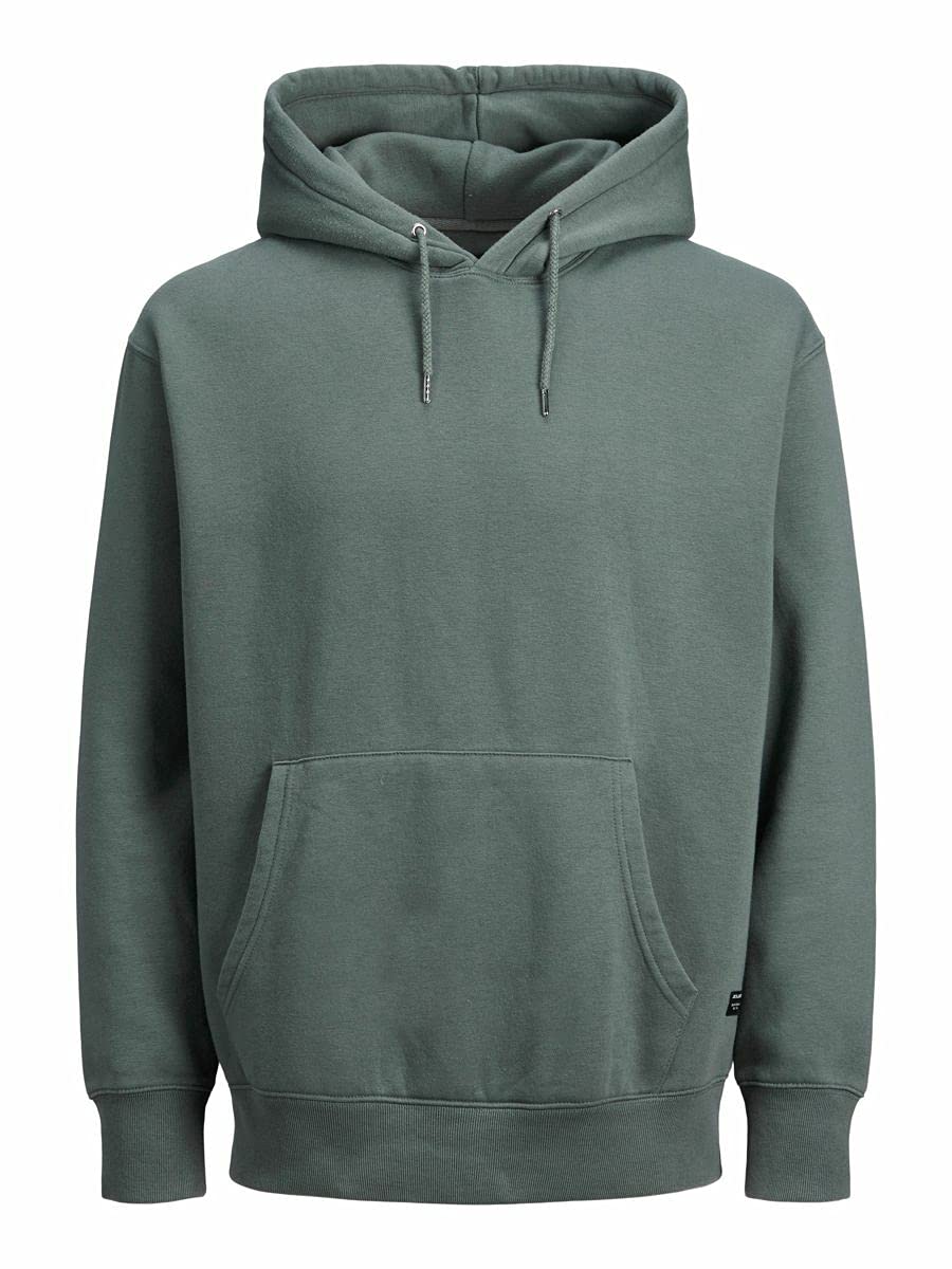 JACK & JONES Male Kapuzenpullover Logo Kapuzenpullover S Forest Night, S Forest Night