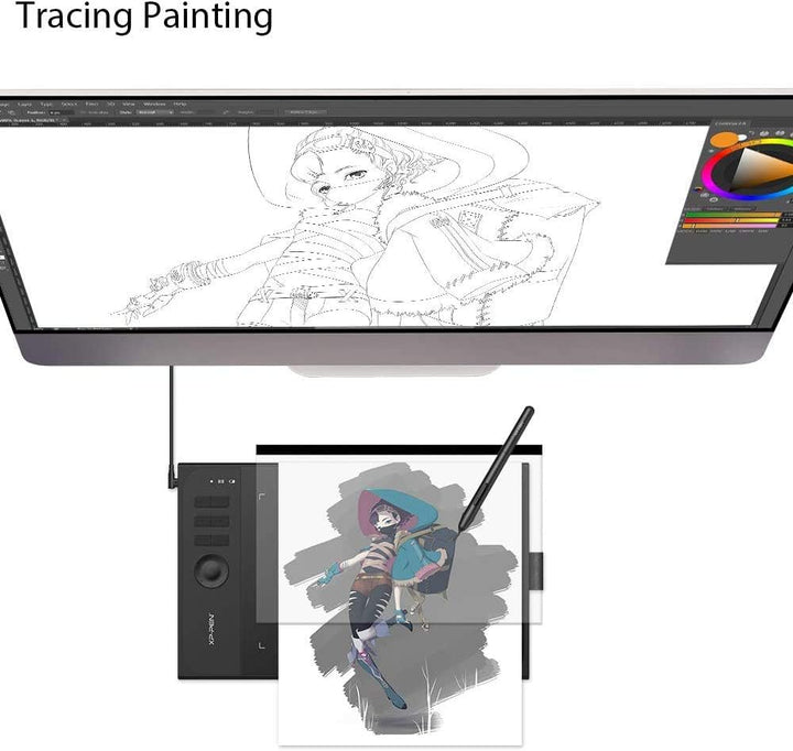 XP-PEN AC36 Grafiktablett Schutzfolie für Star 03 V2 und Star 06 (2 Stück)