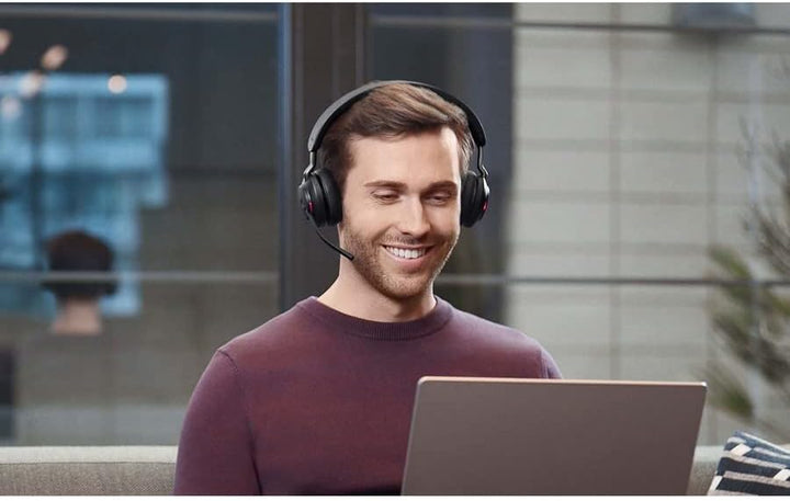 Jabra Evolve2 75 Wireless PC Headset(USB-A and UC) & Evolve2 65 Wireless PC Headset with Charging St
