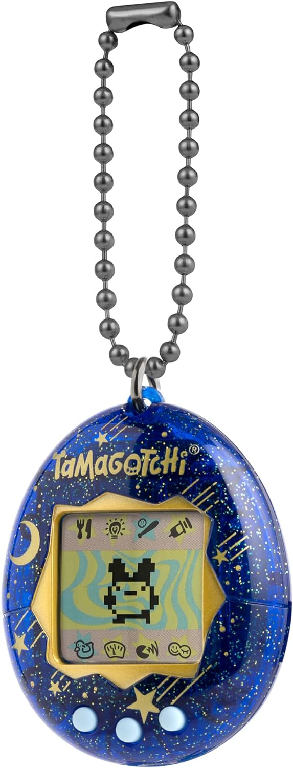 BANDAI - Tamagotchi - Tamagotchi original - Stary Night - virtuelles elektronisches Haustier - 42970