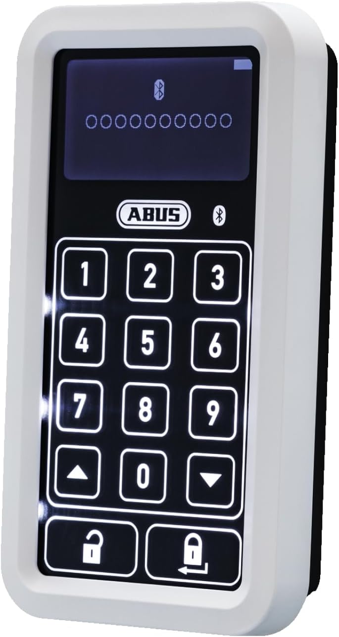 ABUS HomeTec Pro Bluetooth-Tastatur CFT3100 - Codeeingabe Zum Ã–ffnen Der Haustür - Für Den HomeTec
