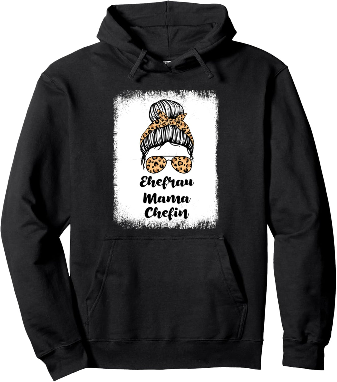 Ehefrau Mama Chefin Pullover Hoodie