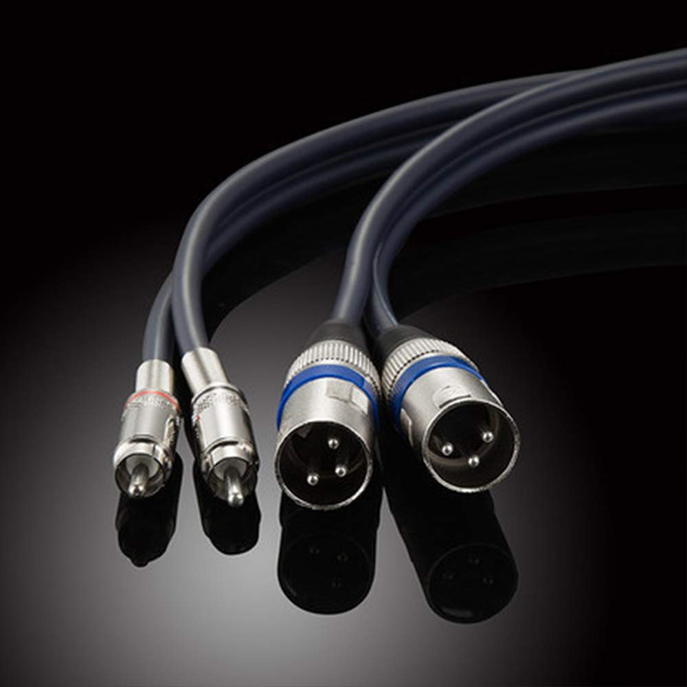 2×XLR Männlich Kable Auf 2×Cinch Kabel RCA kable,Hochwertiger XLR-Stecker,XLR Mikrofon XLR Patchkabe