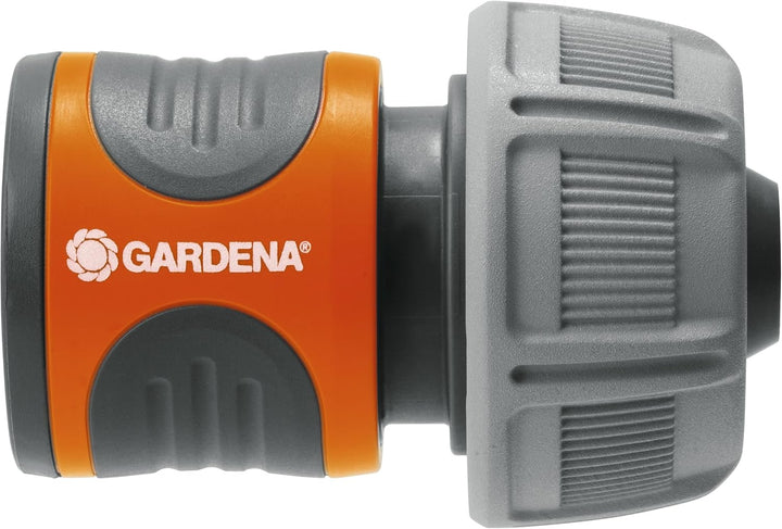 Gardena Metall Schlauchwagen 100: Stabile, beschichtete Schlauchtrommel, abgewinkelter Schlauchansch