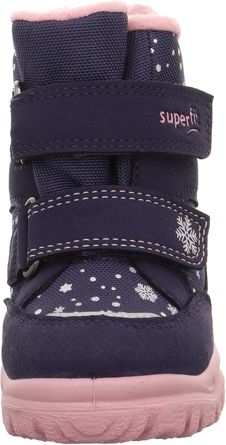 Superfit Mädchen Husky1 Baby Warm Gefütterte Gore-tex Blau/Rosa 8020 Schneestiefel 19 EU Blau Rosa 8