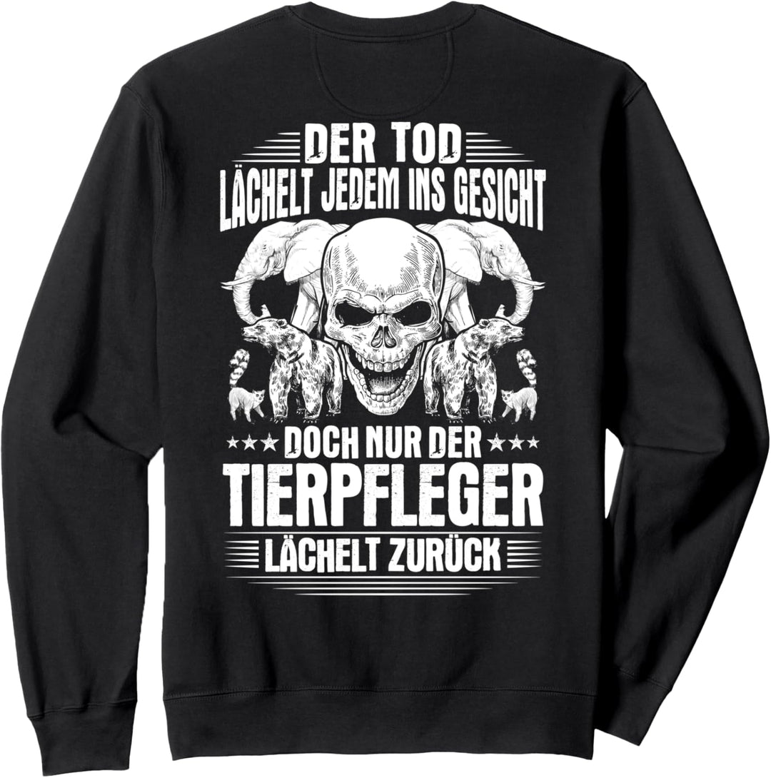 Lächeln Tierpfleger Sweatshirt