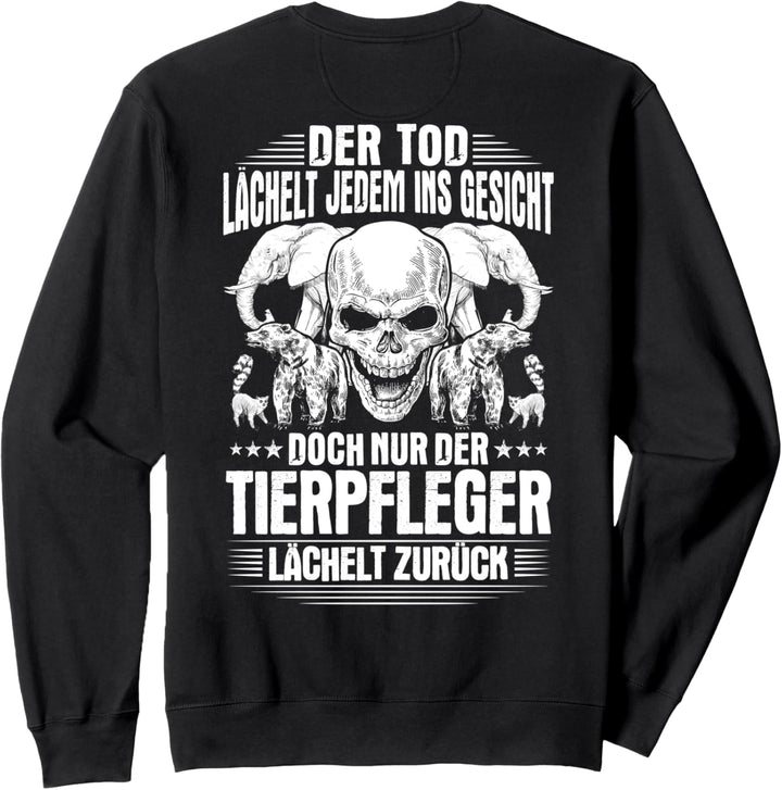 Lächeln Tierpfleger Sweatshirt