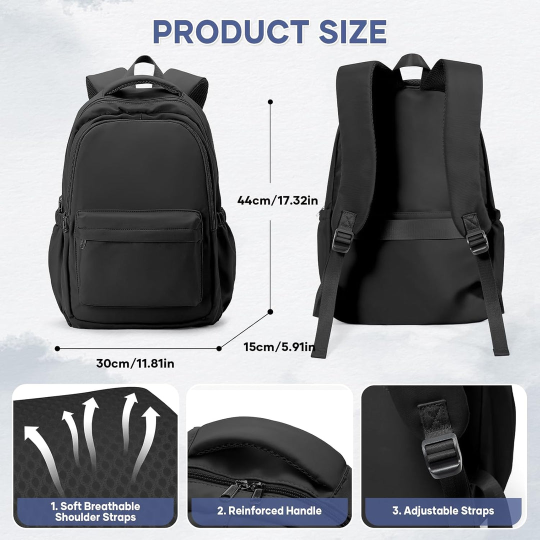 WEPLAN Schultasche Schulrucksack für Mädchen, leichte Schultaschen für Mädchen im Teenageralter, was