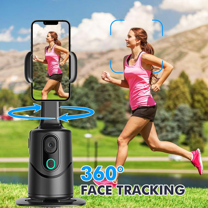 360° Auto Face Tracking Gimbal, 360° Drehung Verfolgung Stativ, Gesichtserkennendes Stativ Mit Dual