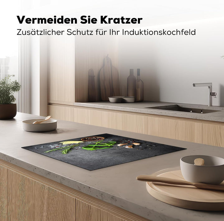 KitchenYeah© Herdabdeckplatte Einteilig Ceranfeld Abdeckplatte für Induktionsschutz Ceranfeldabdecku