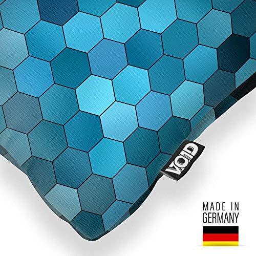VOID Hexagon Muster Kissenbezug Kissenhülle Sofakissen Kissen Deko Outdoor-Kissen Dekokissen, Kissen