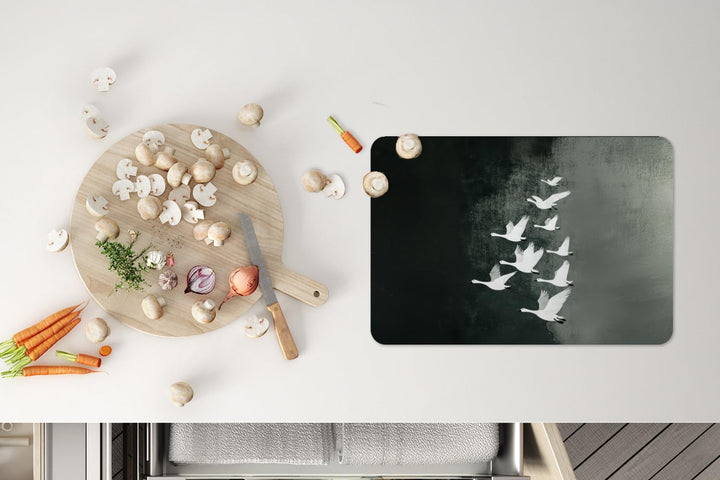 KitchenYeah© Platzsets Abwaschbar 6-Teilig 45x30 cm Tischsets Platzdeckchen Platzset Unterlage Tisch