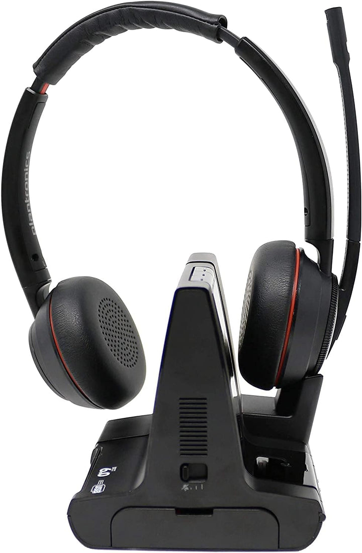 Poly Bluetooth DECT Headset Savi W8220-M Binaurale Tragevariante (mit USB); Microsoft Skype for Busi