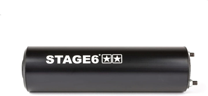 Endschalldämpfer Stage6 50 - 80cc Montage rechts schwarz