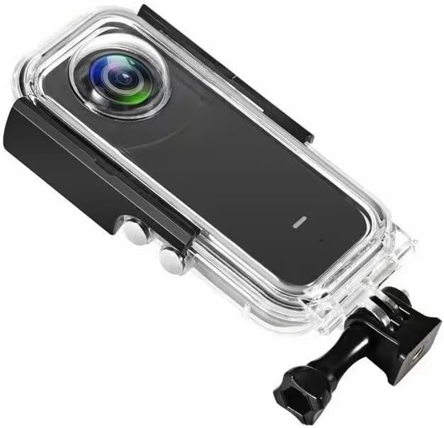Insta360 X3 Panoramic Camera Waterproof Case, 195FT/60M IPX8 Certified Sports Underwater Swimming Di