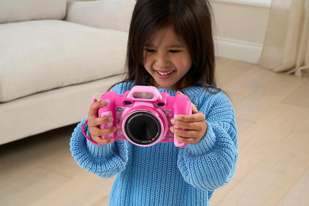 VTech KidiZoom Duo FX Kinderkamera mit Farbbildschirm, 8MP, Fotos, Selfies & Videos, AR-Filter, 20 S