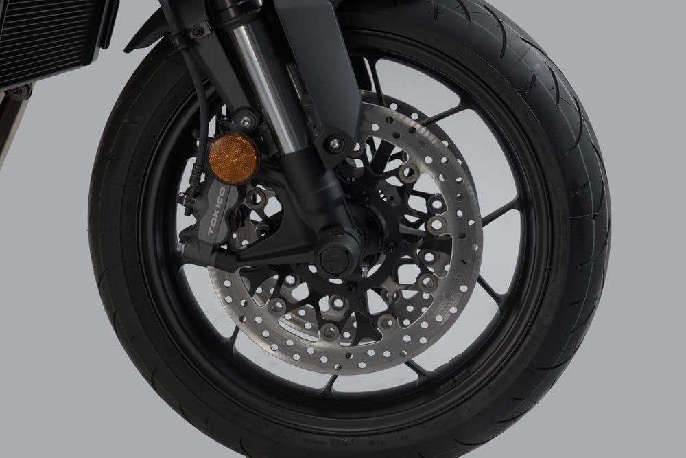 SW-Motech Sturzpad-Kit für Vorderachse - Schwarz. Honda CB1000R (18-).
