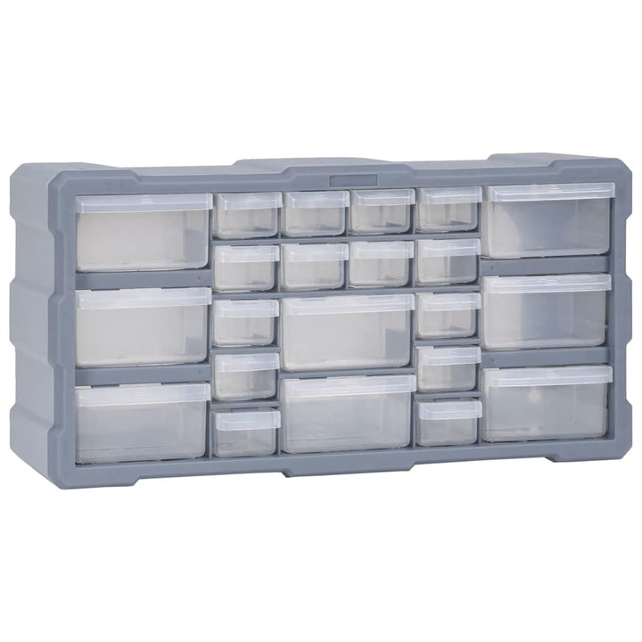 Tidyard Multi Schubladen Organizer mit 22 Schubladen Sortimentskasten Kleinteilemagazin Aufbewahrung