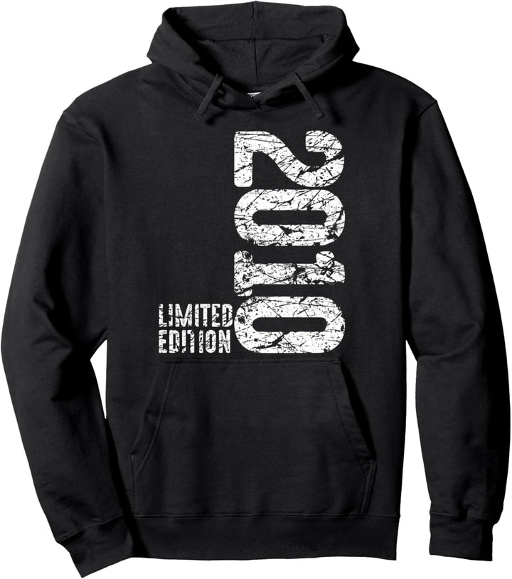 14. Geburtstag Junge Mädchen 14 Jahre 2010 Lustig Geschenk Pullover Hoodie