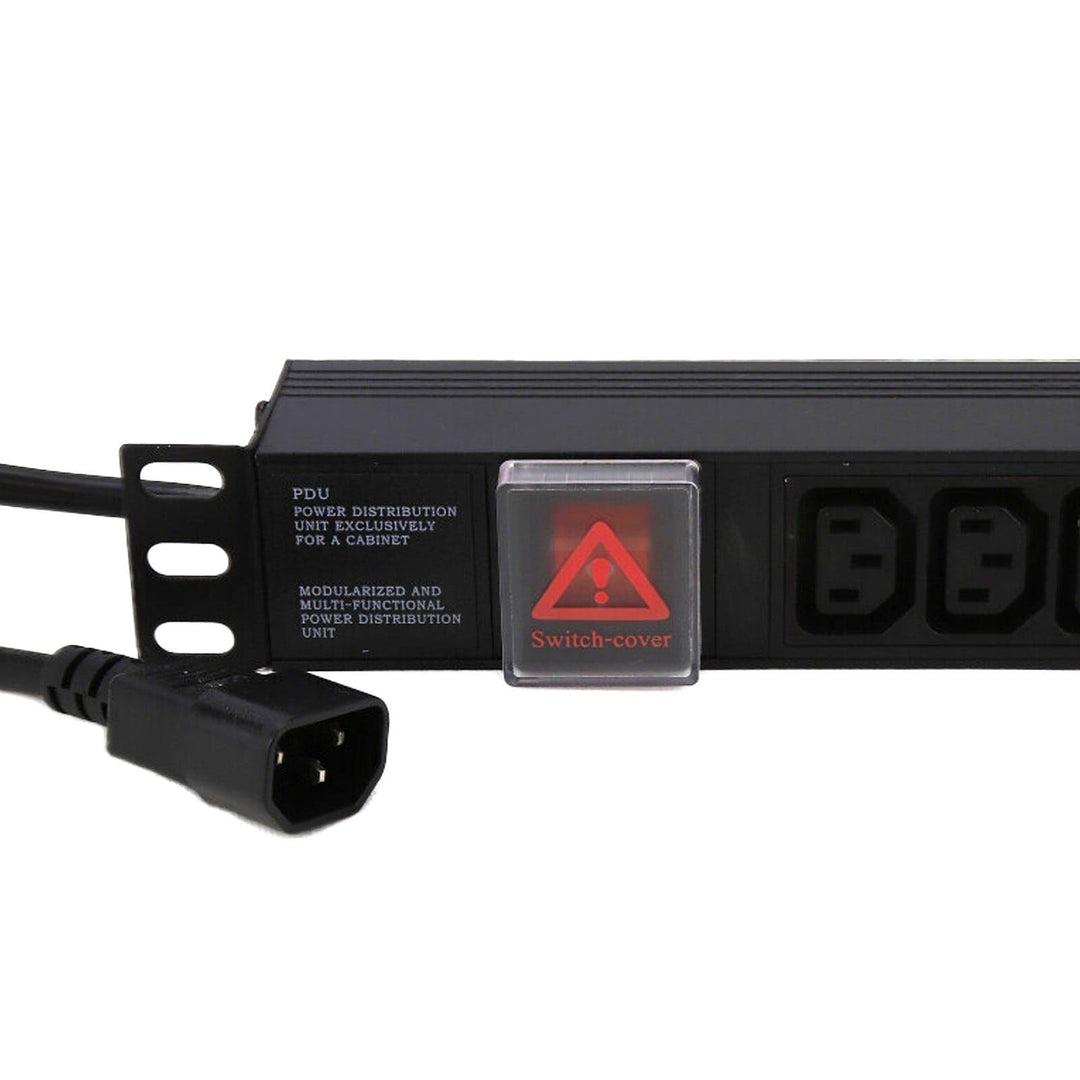 kenable Strom Verteilen Einheit 12 Wege C13 IEC 19 inch Horizontal PDU Zum C14 Stecker [12-Fach Hori