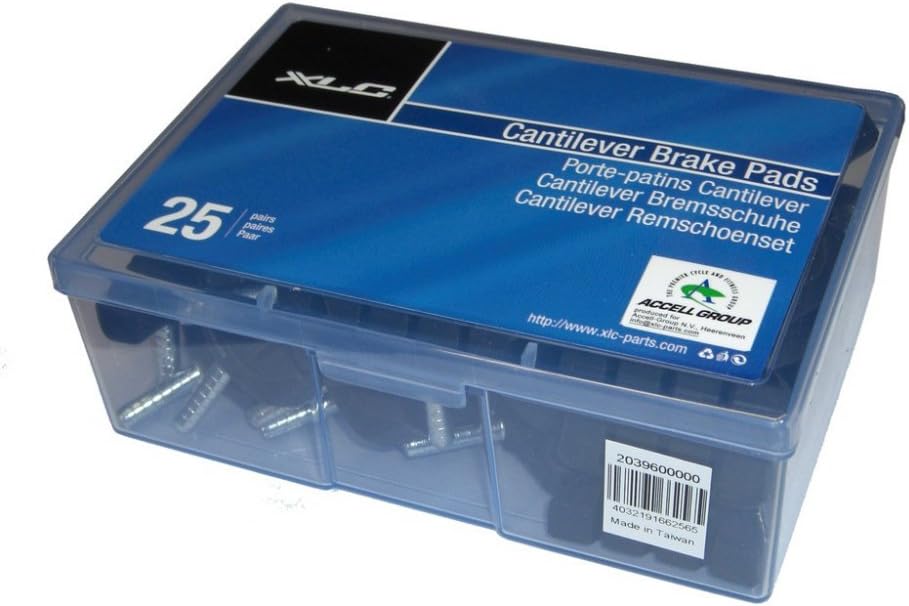 XLC Cantilever Bremsschuhe, Schwarz, 53 mm