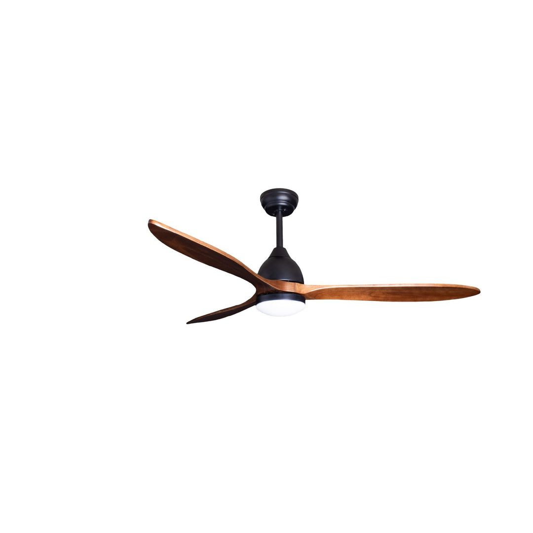 Eclipse Deckenventilator mit Beleuchtung, Leise mit 6 Windstufen, App und Fernbedienung, Sommer und