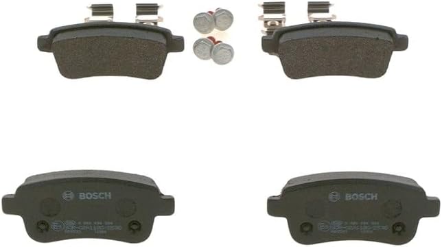 Bosch BP1292 Bremsbeläge - Hinterachse - ECE-R90 Zertifizierung - vier Bremsbeläge pro Set