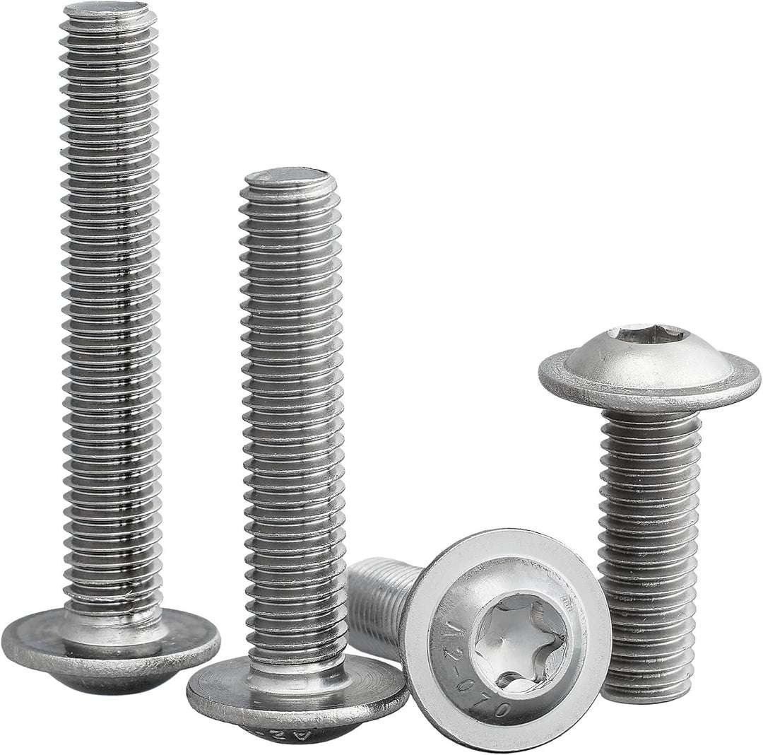 Linsenkopfschraube mit Flansch und Innensechsrund/Torx (ISR,TX) nach Norm: ISO 7380-2 rostfreier Ede