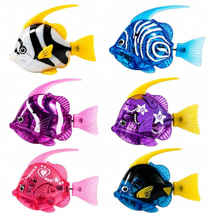 6 Stück Elektronischer Haustier Fisch, Schwimmende Fische Spielzeug