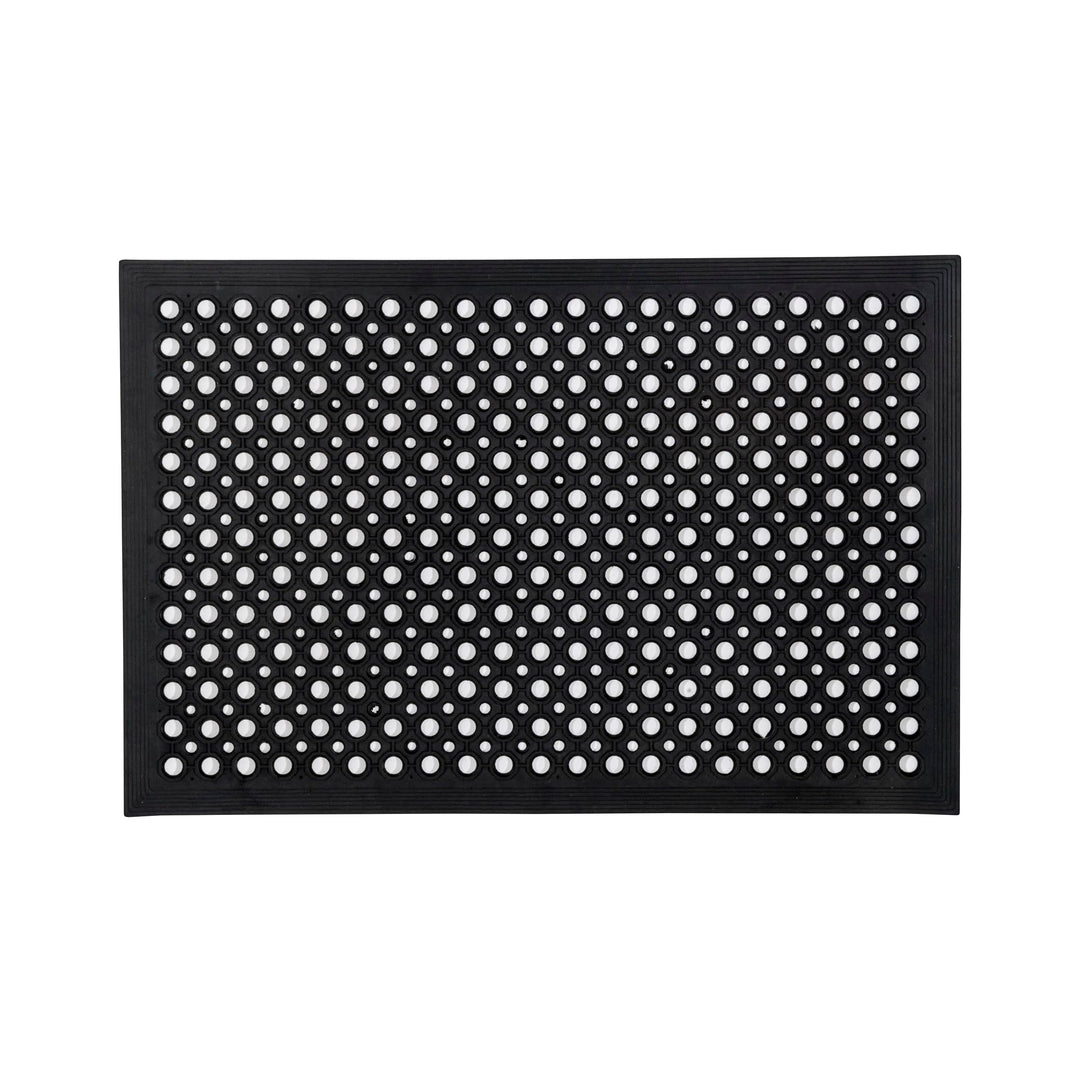 Doortex® Open-Top Schwarz Anti-Ermüdungsmatte - 90 x 150cm 150L x 90B x 1.4D cm Schwarz, 150L x 90B