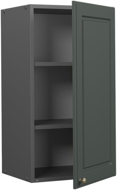 Vicco Hängeschrank Fame-Line, Grün-Gold Landhaus/Anthrazit, 40 cm Grün-gold Landhaus Hängeschrank 40