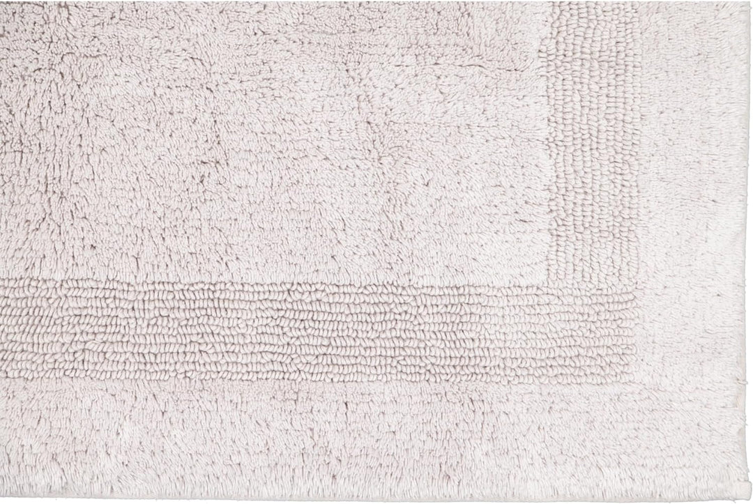Cawö Home Badteppiche Luxus Badteppich 1000 Silber - 775 70x120 cm, 70x120 cm