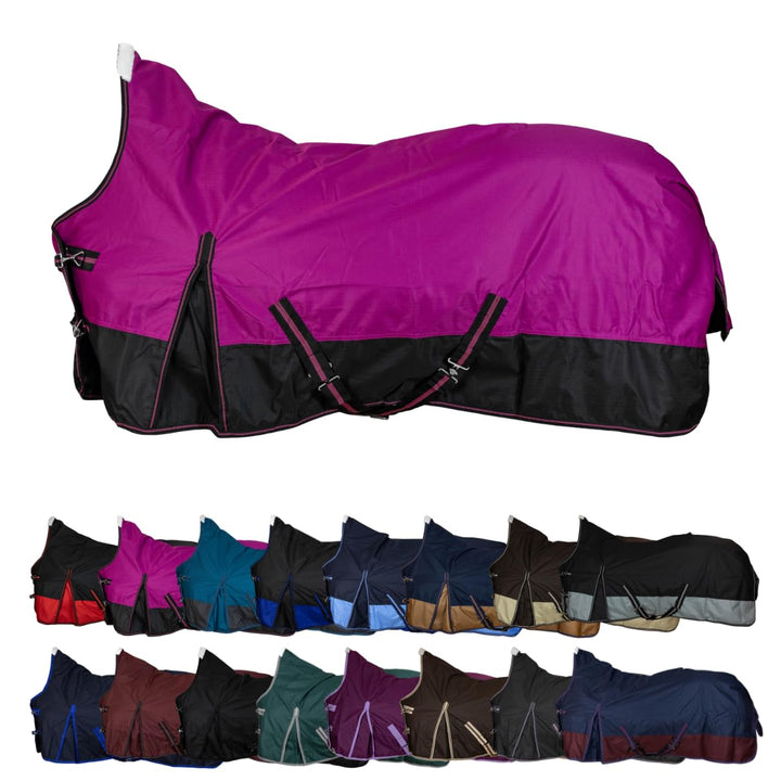 RL24 - Weidedecke High Neck Basicline 600D – Regendecke & Übergangsdecke – wasserdichte Outdoordecke