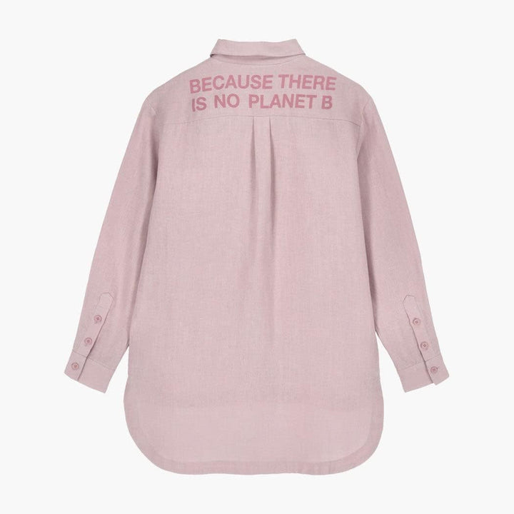 Ecoalf Damen MAGRITTEALF Shirt Woman Hemd Frau, Rosewood, 000S