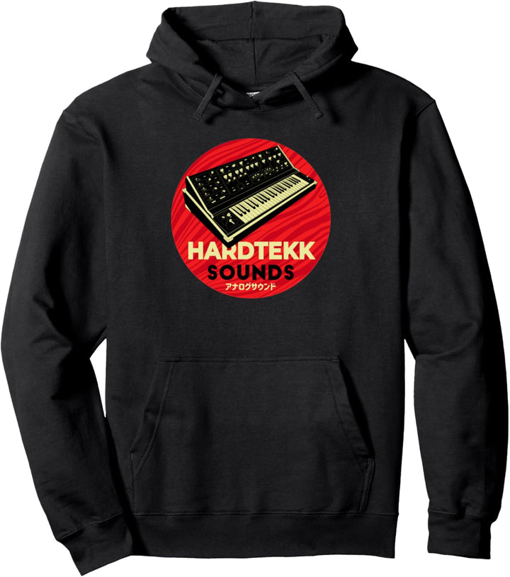 Hardtekk Merch Synth Synthesizer Festival Tekk Pullover Hoodie