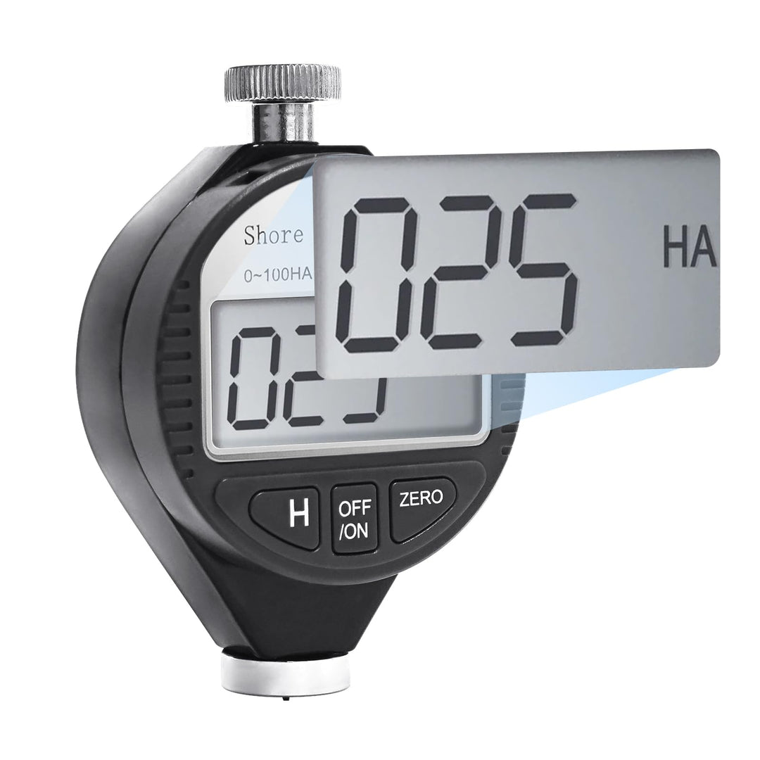 GAIN EXPRESS Hand Shore-A-Härte-Meter Prüfvorrichtung bewegliche Digital LCD Display Durometer 0~100