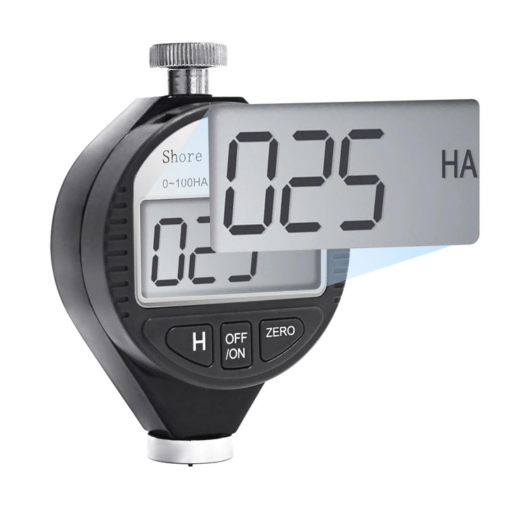 GAIN EXPRESS Hand Shore-A-Härte-Meter Prüfvorrichtung bewegliche Digital LCD Display Durometer 0~100
