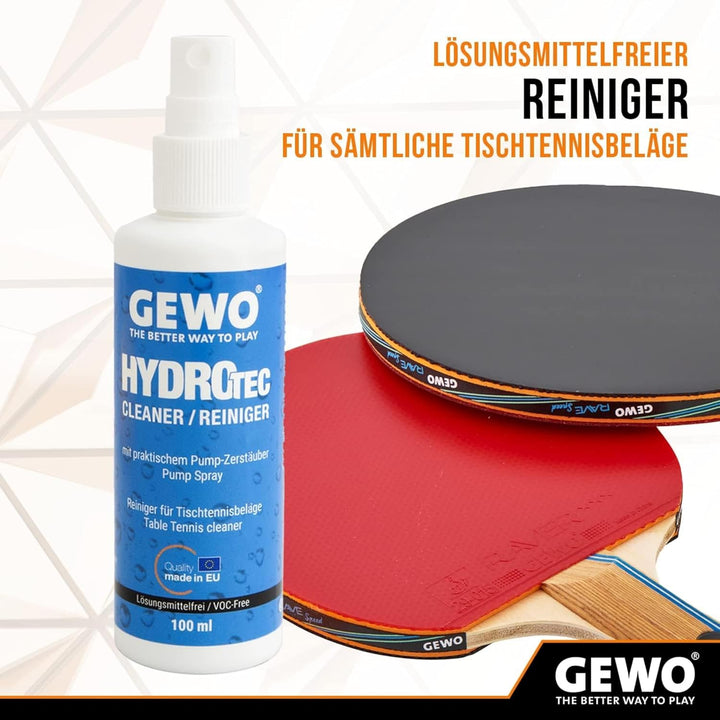 GEWO Standard PRO Tischtennisschläger - Kontrollierter Anfänger Tischtennis-Schläger - Komplettschlä