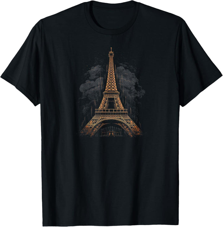 Ich liebe Paris Eiffelturm Frankreich T-Shirt