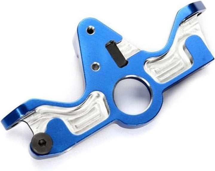 Traxxas 6860R Motorhalterung, 6061-T6 Aluminium (blau-eloxiert).