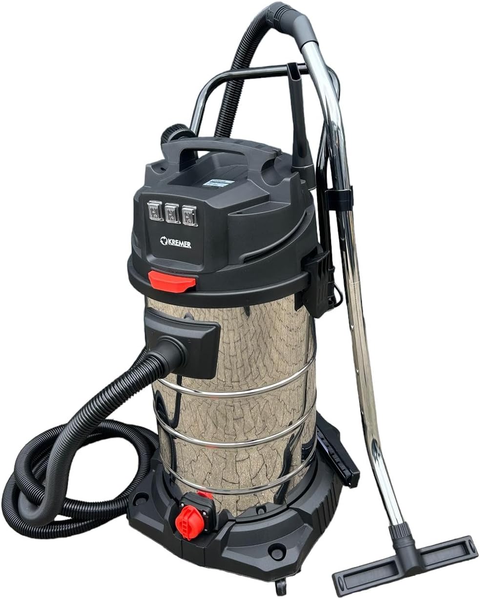 Industriesauger 3000W Nass- Trockensauger 100L Schmutzbehälter Industriestaubsauger Gewerbe Staubsau