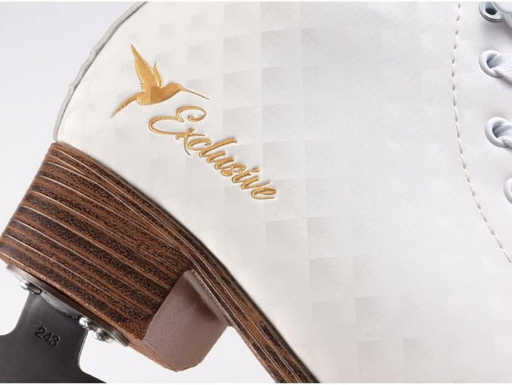 MADIVO SMJ Exclusive Damen Schlittschuhe Eiskunstlauf Eislaufschuhe Klassische Eislauf Schwarz | Grö