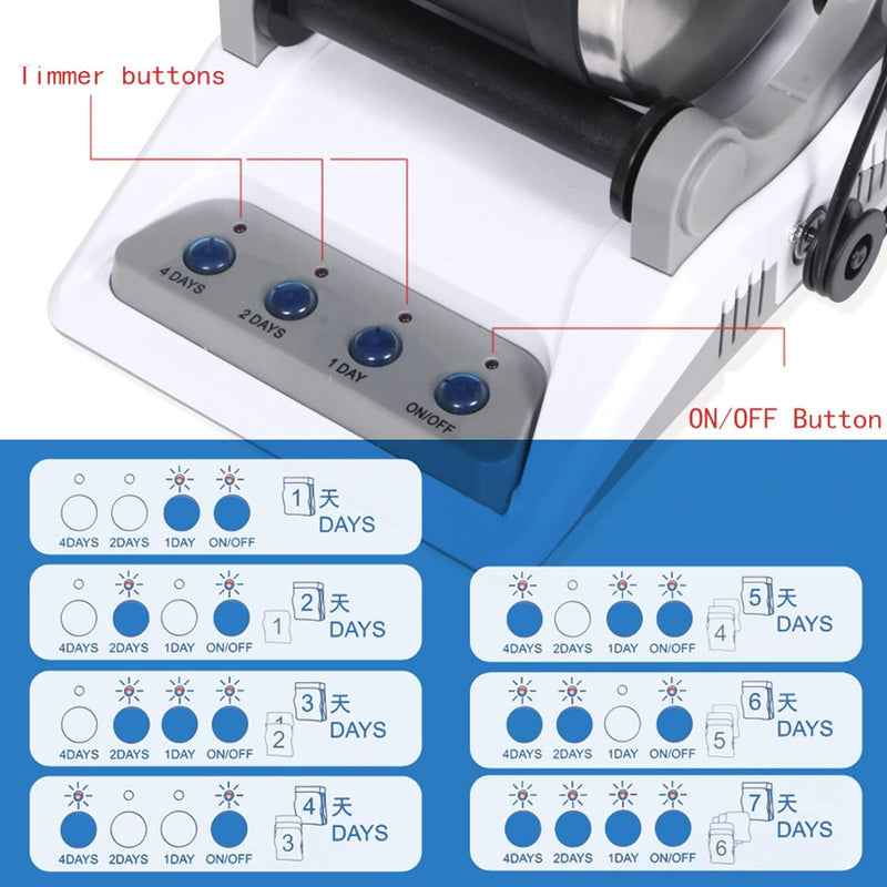 DIY Rock Tumbler Set Elektrisches, Poliermaschine Glasiermaschine Spielzeug mit Groben Edelsteinen P